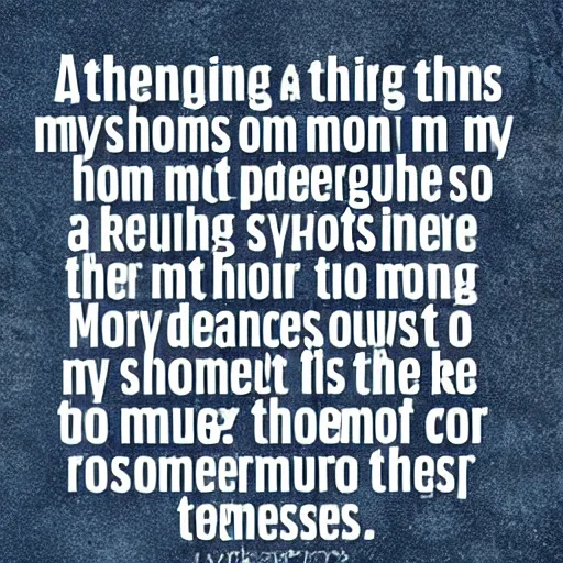 Image similar to Anything that comes into my mind, is stored in my memory. The more I remember something, the more it increases. The less I remember something, the more it decreases