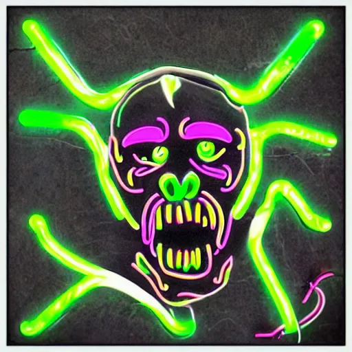 Image similar to neon demons