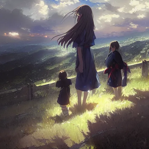 anime clannad by greg rutkowski, Stable Diffusion