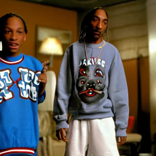 Image similar to a tv still of Snoop Dogg starring as Calvin Cambridge in Like Mike (2002)