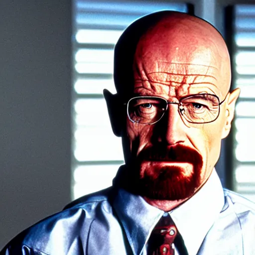 Image similar to walter white starring in a 1990s sitcom, 15mm