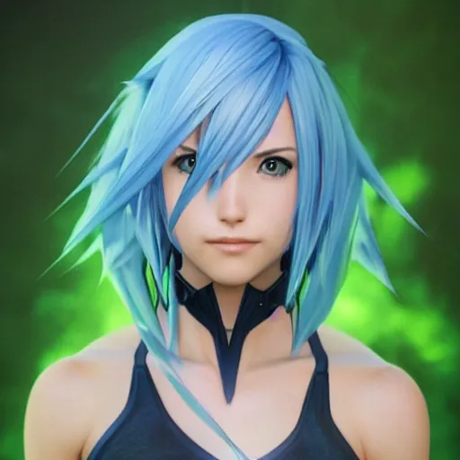 Prompt: photo realistic image of aqua!!!!!!!!!! from kingdom hearts!!!!!!!!!!, stunning 3 d render inspired art by ( istvan sandorfi ) and ( greg rutkowski ), perfect facial symmetry, realistic, highly detailed attributes and atmosphere, dim volumetric cinematic lighting,