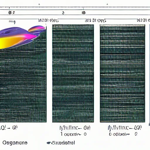 Image similar to polarized light photomagnetograph of muonic scattering among magnetic nanopillar oscillators with phonon reinforcement for plasma fusion spiral compression quantum bifringement leading to spectral alignment and coherence