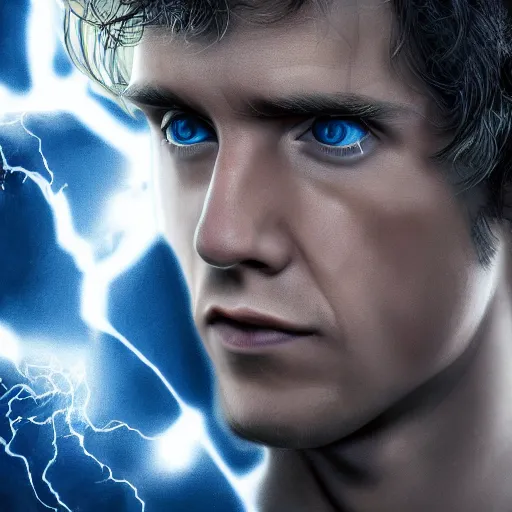 Image similar to David Haller from Legion x-men extremely intricate detailed 4k photorealism