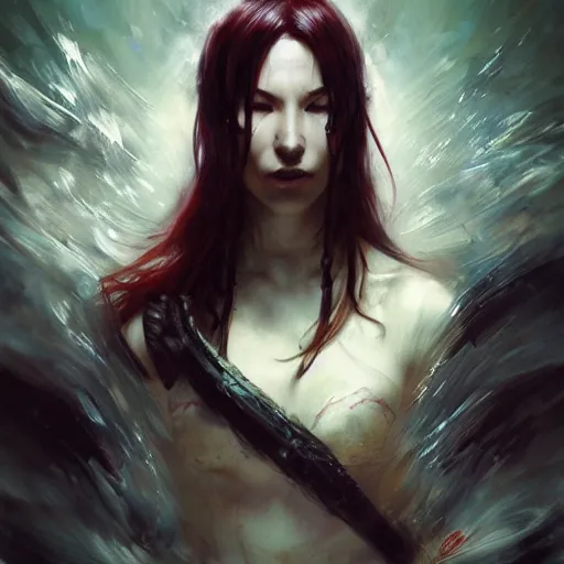 Image similar to the last shinigmi by raymond swanland, highly detailed