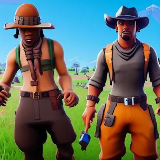 Image similar to gaucho skin on fortnite