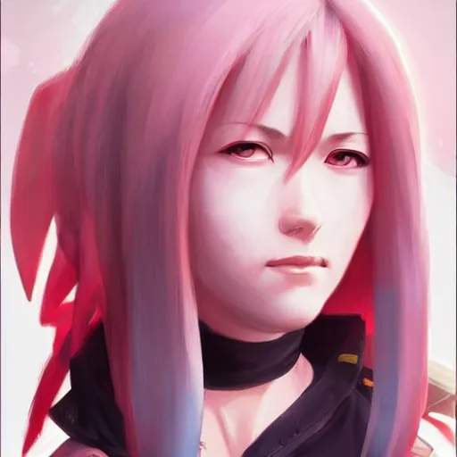 Image similar to Sakura Haruno as a jounin, highly detailed, digital painting, artstation, concept art, sharp focus, illustration, cinematic lighting, art by artgerm and greg rutkowski and alphonse mucha