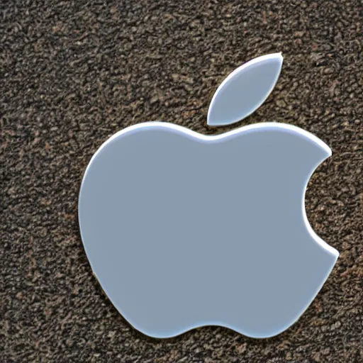 Image similar to android as apple logo