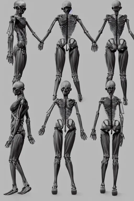 Image similar to symmetry!! full body african female anatomy concept, dreadlocks, medical anatomy, cybernetic limbs, gun metal grey, nano machine, muscular system reference, aluminum skeleton, anatomical art, digital art, in the style of amanda lilleston, luka mivsek, bryan christie, ranjit ghosh, artstation, pinterest, deviantart, photoshop, unreal engine