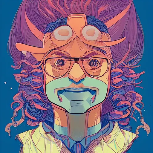 Prompt: awesome character portrait by josan gonzales