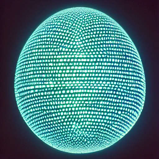 Image similar to annie liebowitz portrait of a plasma energy tron dinosaur egg in the shape of a random geometric shape, made up of glowing electric plates and patterns. cinestill