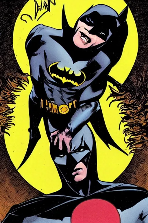 Prompt: a new, original batman villain called the shrike.