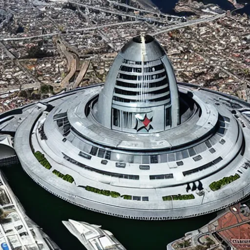 Image similar to Star Fleet Headquarters in San Francisco 2409