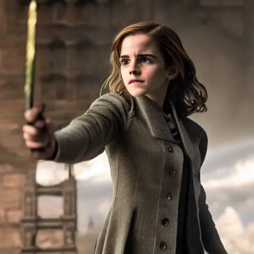 Image similar to emma watson as hermione granger in the avengers