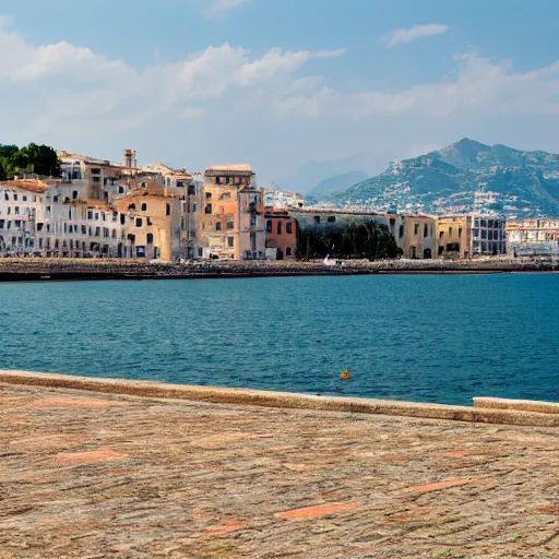 Prompt: salerno landscape