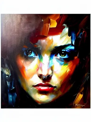 Image similar to neo - baroque portrait of a woman painted by henry asencio, leonid afremov, casey baugh, sandra chevrier, peter coulson