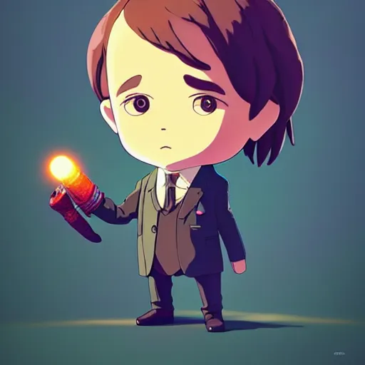Prompt: chibi saul goodman :: studio ghibli, beeple and James Gilleard and Justin Gerard :: ornate, dynamic, particulate, rich colors, intricate, elegant, highly detailed, centered, artstation, smooth, sharp focus, octane render, 3d