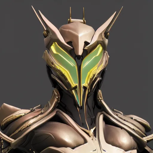 Image similar to stunning close up bust of valkyr prime female warframe, doing an elegant pose, highly detailed, artstation, deviantart, 8k octane render