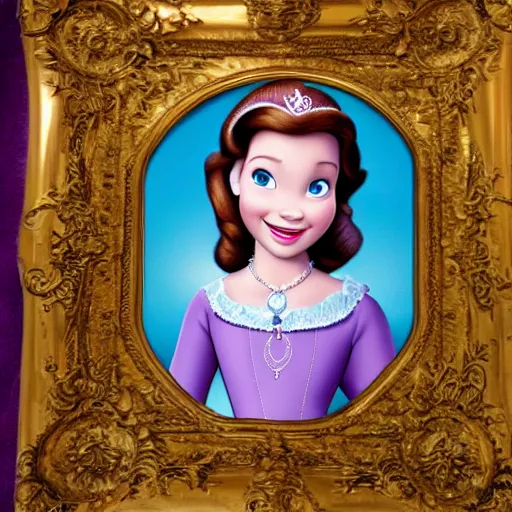 Image similar to photo portrait of sofia the first