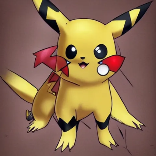 Prompt: A hybrid of pikachu and a blond terrier!!!!! anime art, pokemon, digital art, detailed, award winning