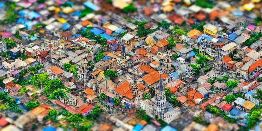 Prompt: tilt shift, prismatic, agior rghuh prnpio opinagth, ultra detailed