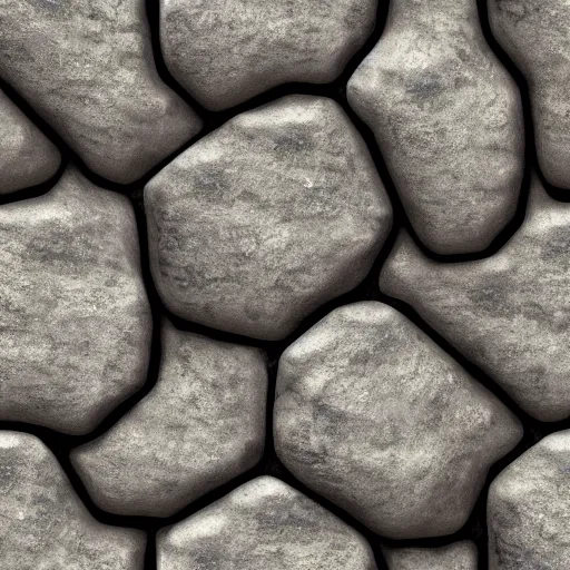 Image similar to seamless repeating rock texture, cryengine render