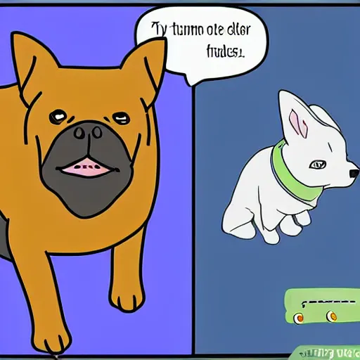 Image similar to wikihow, how to turn yourself into a dog, illustration