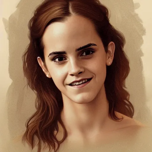 Image similar to emma watson, melissa fumero, smiling, traditional corsican, intricate, highly detailed, artstation, illustration, jurgens, rutkowski, bouguereau