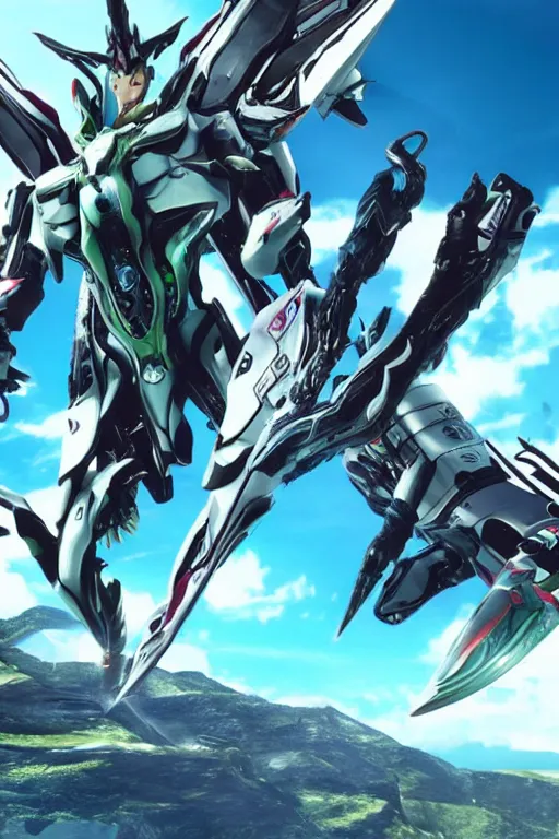 Prompt: xenoblade chronicles x promotional art made from an in - game screenshot