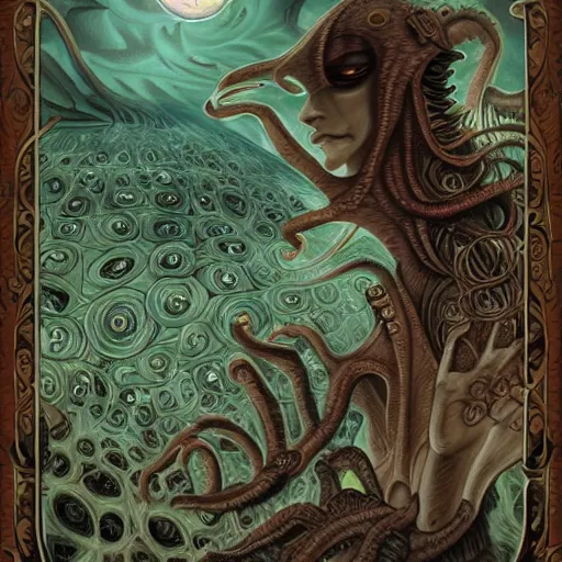 Prompt: eldritch horror by natasha allegri