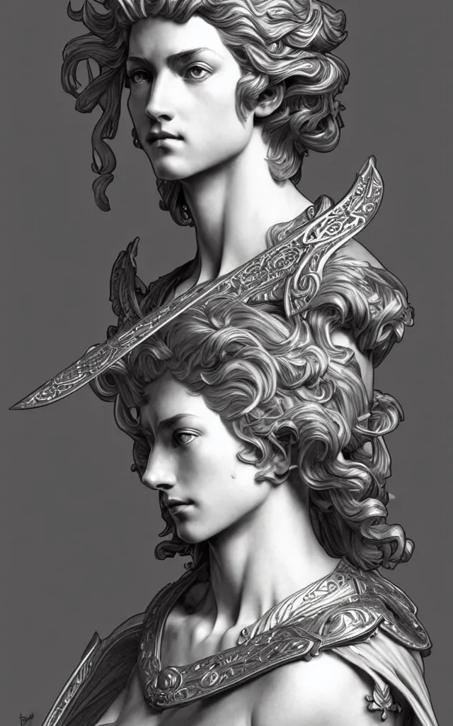 Image similar to Marcus Aurelius as fantasy D&D character, Ultra realistic illustration, single face, intricate, elegant, highly detailed, digital painting, artstation, concept art, smooth, sharp focus, art by Artgerm and Roberto Ferris and alphonse mucha, epic pose