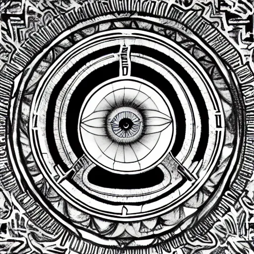 Image similar to the opening of the third eye