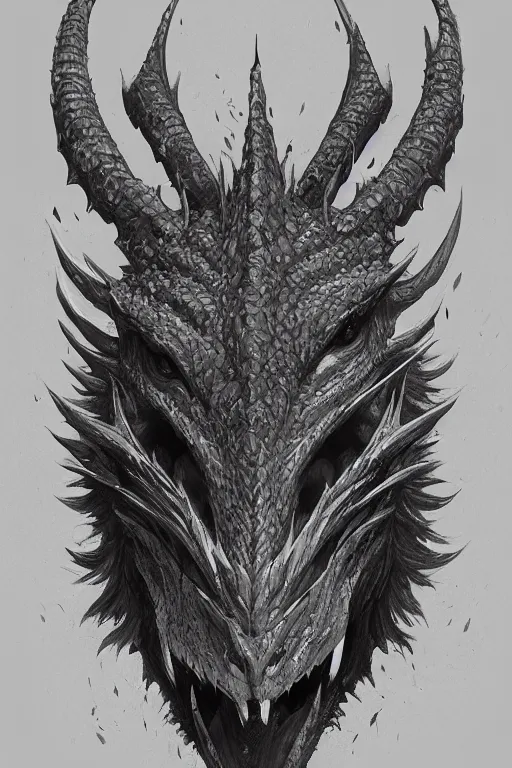 Image similar to dragon, highly detailed, d & d, fantasy, portrait, highly detailed, headshot, digital painting, trending on artstation, concept art, sharp focus, illustration, art by nils hamm