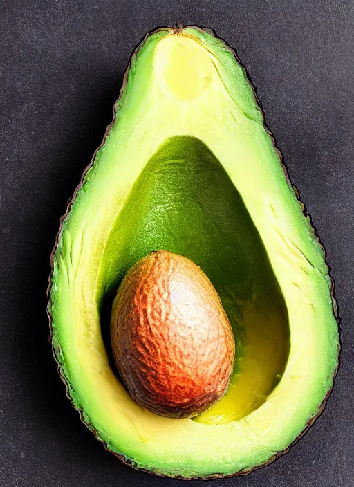 Image similar to an avocado covers jeff goldblum