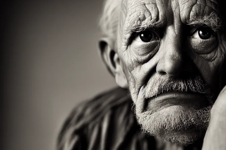 Prompt: a cinematic, headshot portrait, of an old man, looking in the window, fantasy, dramatic, soft light, dreamy, facial features, detailed, deep focus, movie still, dramatic lighting, ray tracing, by hendrik kerstens and paolo roversi