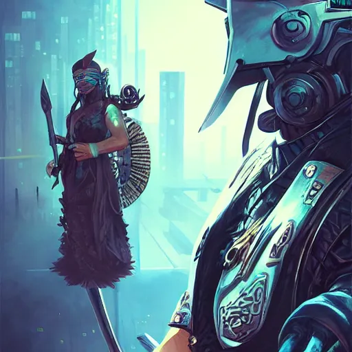 Image similar to cyberpunk viking helmet mask warrior goddess robot ninja fantasy, art gta 5 cover, official fanart behance hd artstation by jesper ejsing, by rhads, makoto shinkai and lois van baarle, ilya kuvshinov, ossdraws