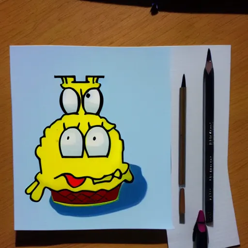 Image similar to eggspongebob. hyperdetailed photorealism