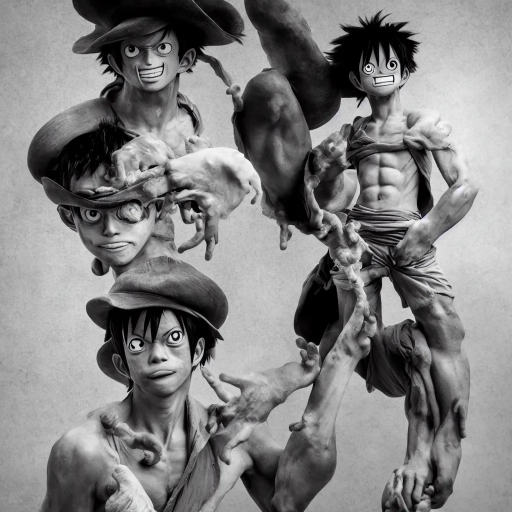 Image similar to photo of monkey d. luffy in real life, portrait photography by annie leibovitz, stanley kubrick, volumetric lighting, mid shot, rule of thirds, highly detailed, 4 k, hdr, smooth, sharp focus, anatomically correct, beautiful, perfect,