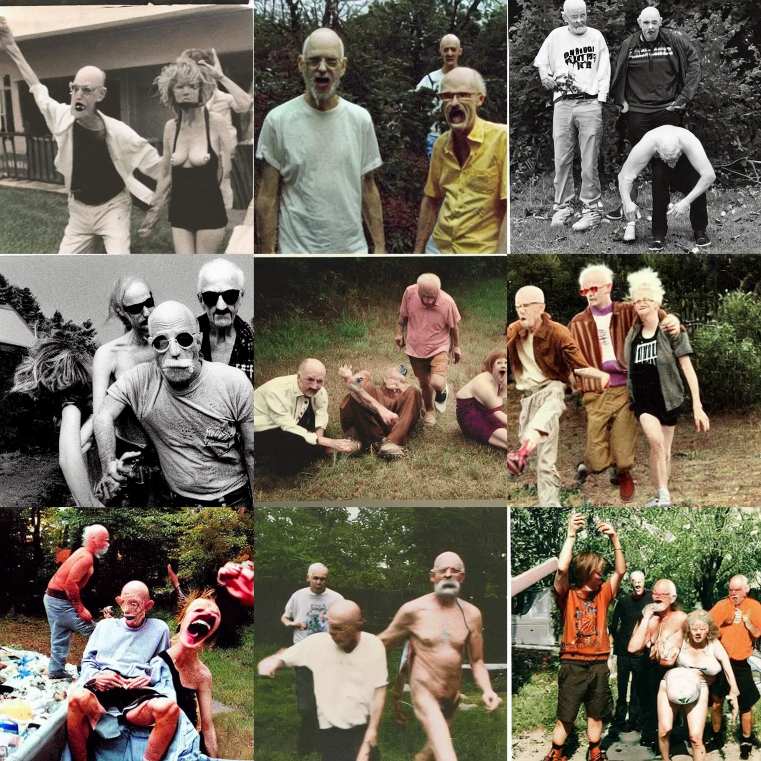 Image similar to found photo of trash humpers getting wild