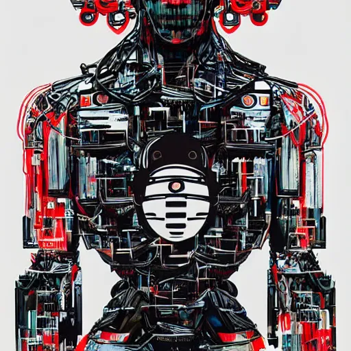 Image similar to a portrait of kawhi leonard as an android robot holding a basketball by conrad roset, hyperdetailed, cyberpunk, cool, cybernetically enhanced, trending on artstation