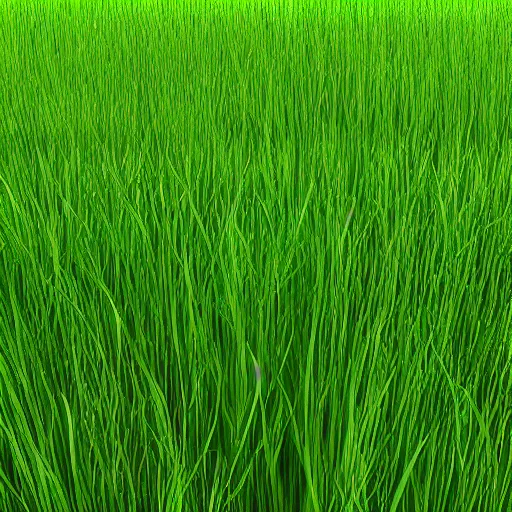 Prompt: photorealistic 3 d render texture of green grass