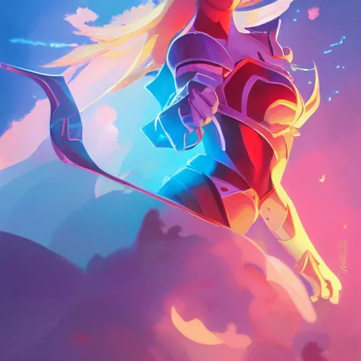 Image similar to hero world she - ra : princess of power, behance hd by jesper ejsing, by rhads, makoto shinkai and lois van baarle, ilya kuvshinov, rossdraws global illumination