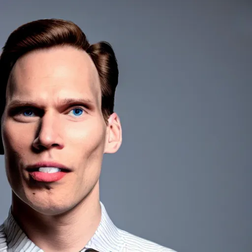 Image similar to jerma 9 8 5 doing a ted talk, professional photography, wide shot, film still, high resolution