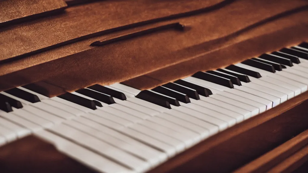 Prompt: a piano with hundreds of keys, professional photography, sharp focus