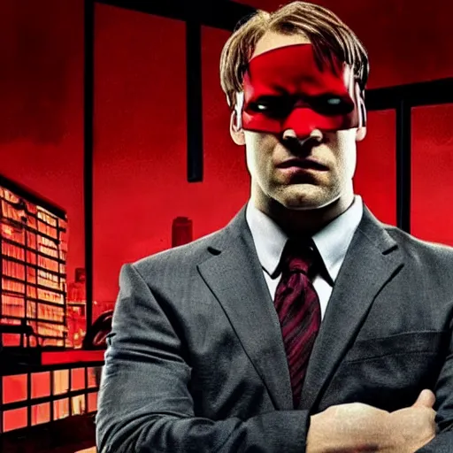 Image similar to daredevil matt murdock intimidates saul goodman tv show still daredevil mcu