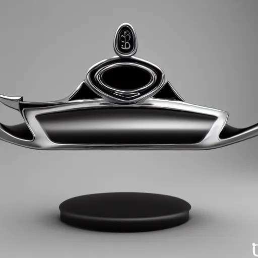 Image similar to elegant luxury car hood ornament, octane render, detailed,