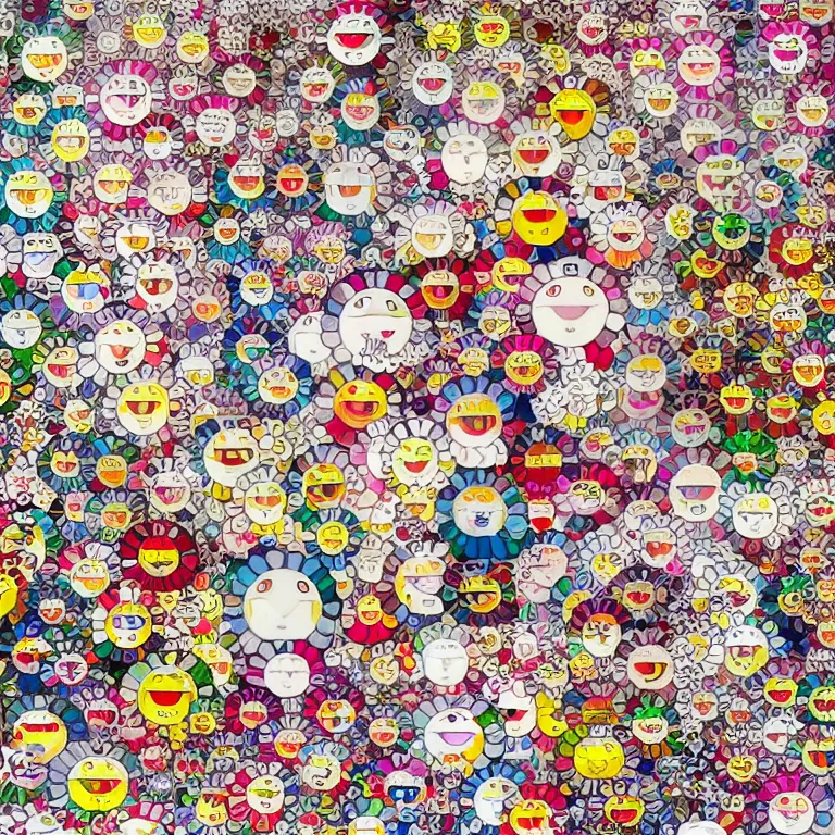 Image similar to japanese fan pattern, tiny, small, miniature, short, cute and adorable, pretty, takashi murakami, digital painting, highly detailed, intricate, elegant, artstation, concept art, beautiful,