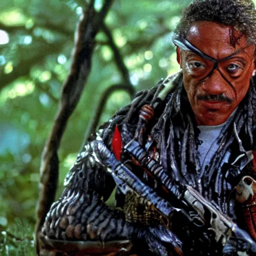 Image similar to giancarlo esposito in predator