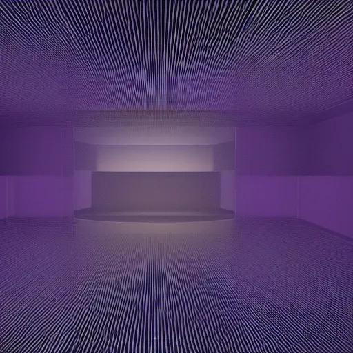 Image similar to translucent walls in abstract space, raytracing, 5 5 mm