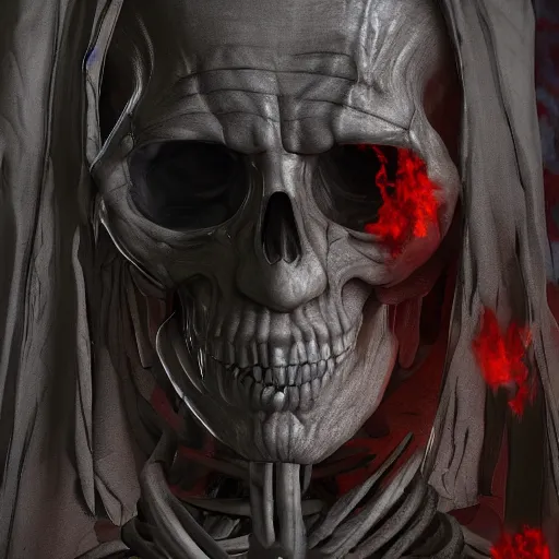 Image similar to biden in dante's inferno painting, skeletons, crosses, dark beauty, rotten gold, closeup faces, extremely detailed, cinema 4 d, unreal engine.